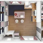 酒店 佩鲁斯活动公寓 3*